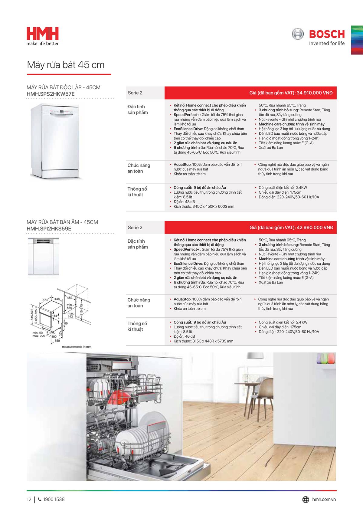 Catalogue Bosch Hmh 2022 - Thiết Bị Nhà Bếp Đức