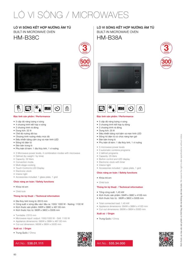 Catalogue Hafele Home Appliance 2022 60