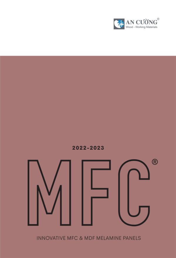 Catalogue Mfc Mdf Melamine An Cường 2022